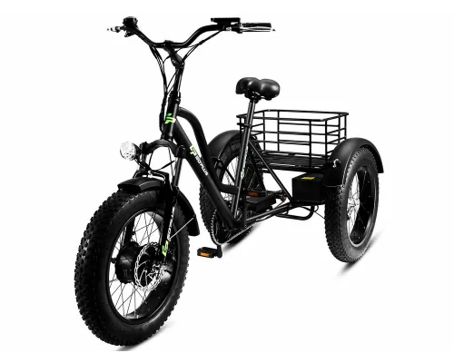 Трехколесный электрофэтбайк трицикл Grizzly M5